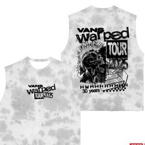 NEW! Vans Warped Tour Merch Dye Muscle Tee Small